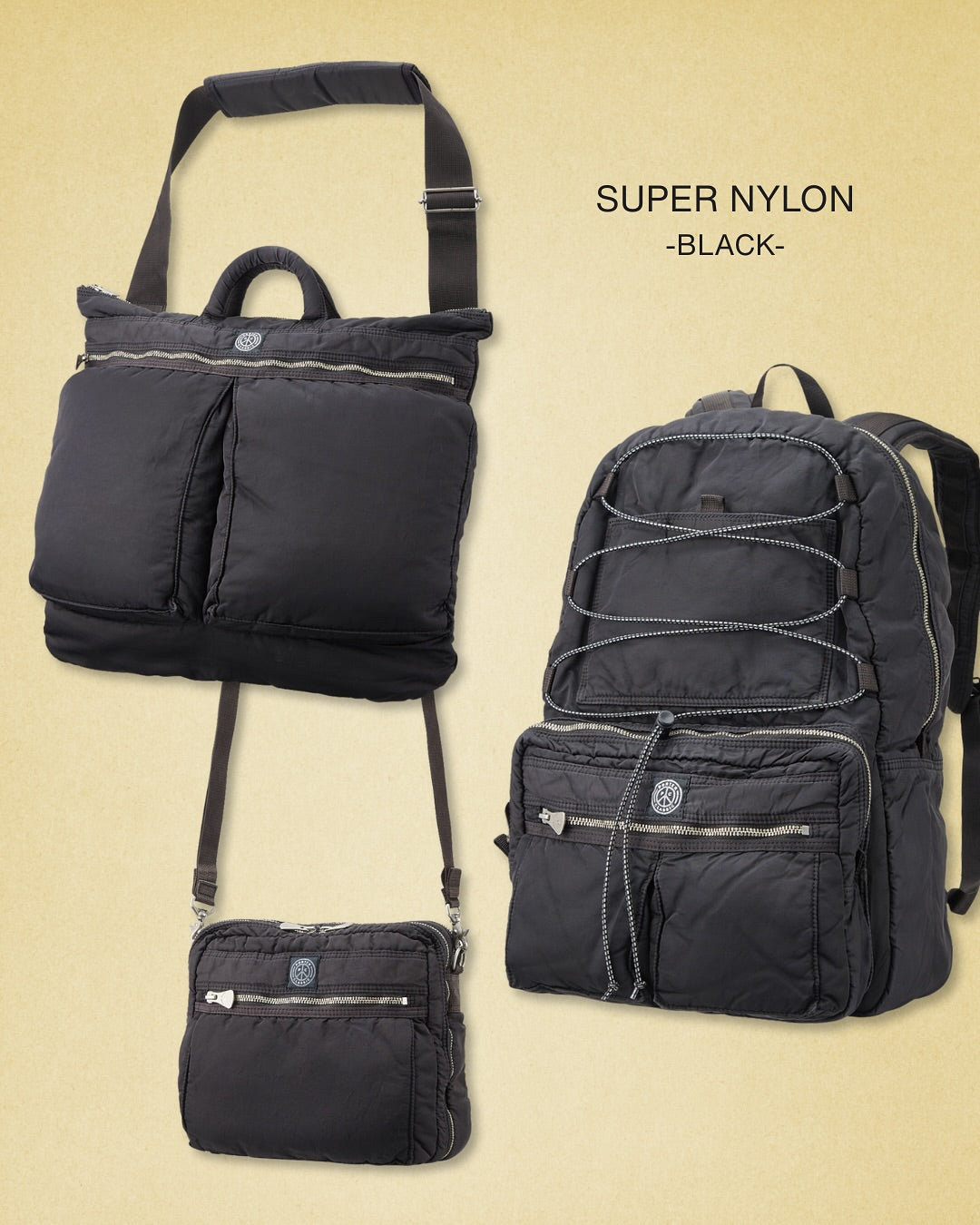 PORTER CLASSIC / SUPER NYLON (Blue / Black)